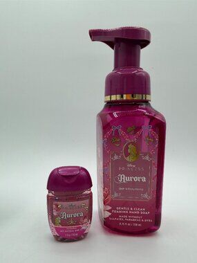 Bath & Body Works Disney Princess Aurora Gentle Foaming Hand Soap & Sanitizer